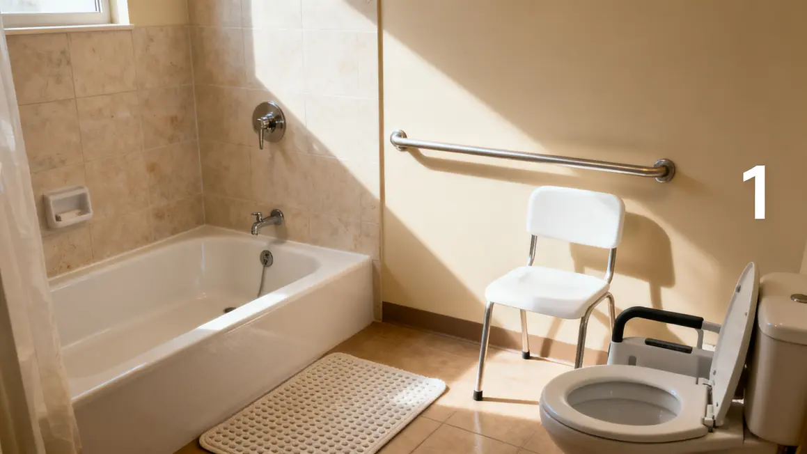 salle de bain adaptation domicile accessible