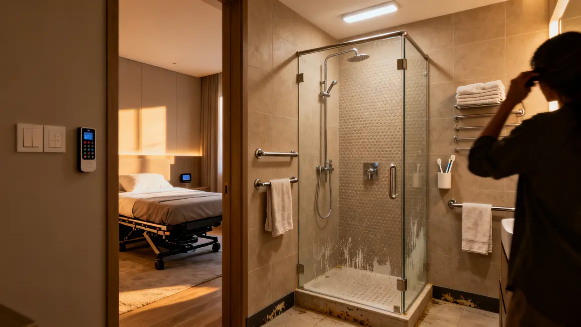 Interieur adapte logement senior securite confort