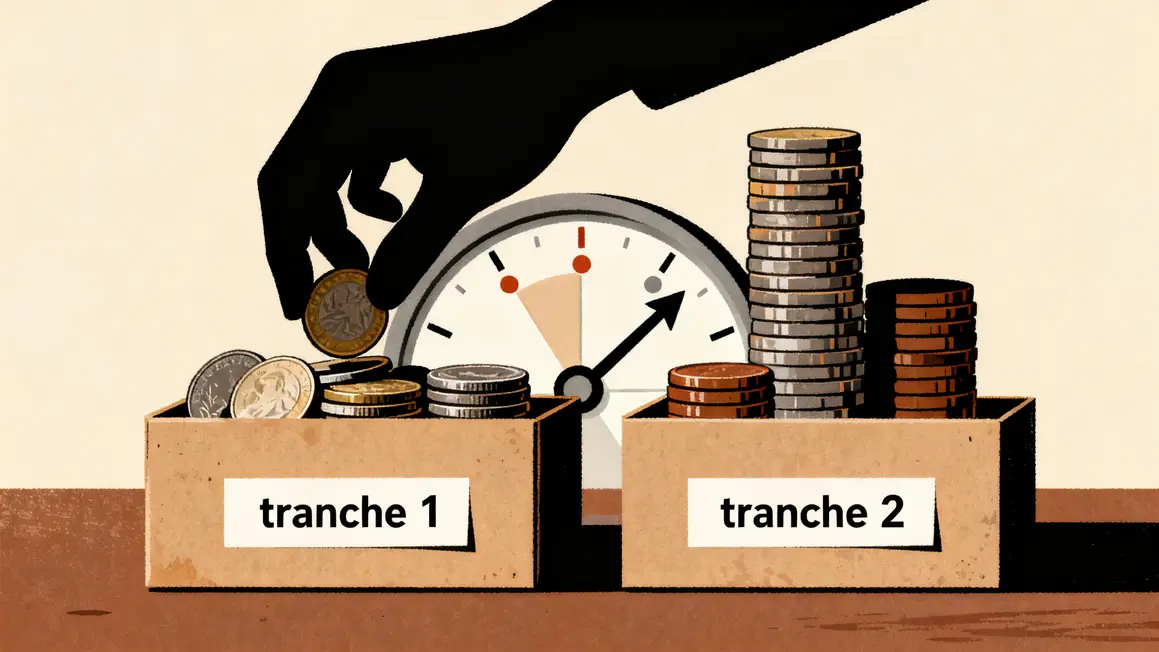 graphique tranches points agirc-arrco versements 2026