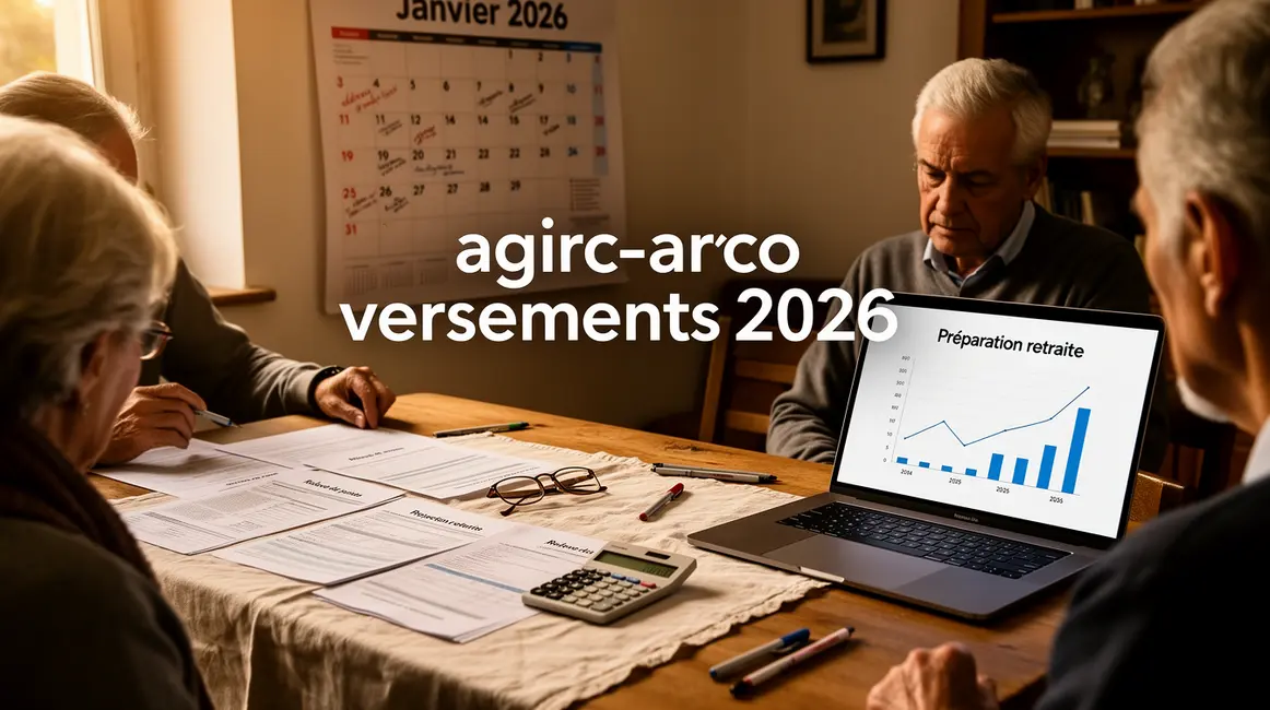scene seniors retraite agirc arrco 2026