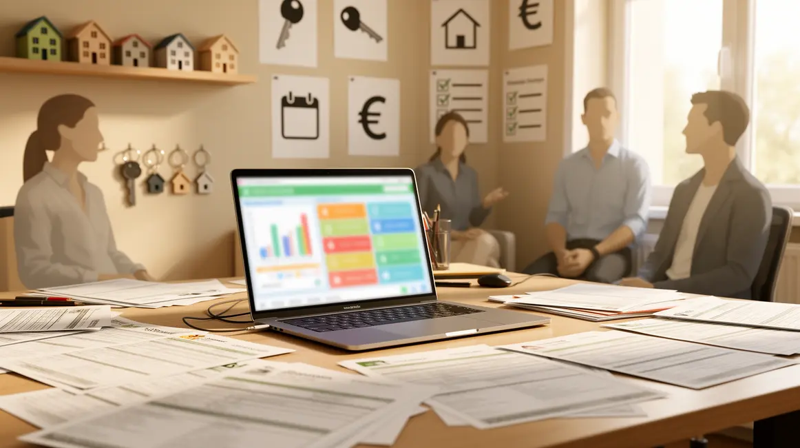 bureau moderne simulation aides logement