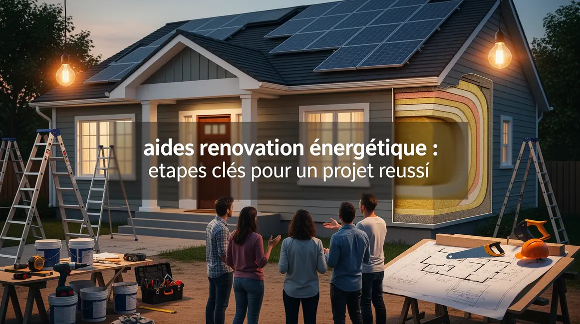 scène maison aides rénovation énergétique étapes clés