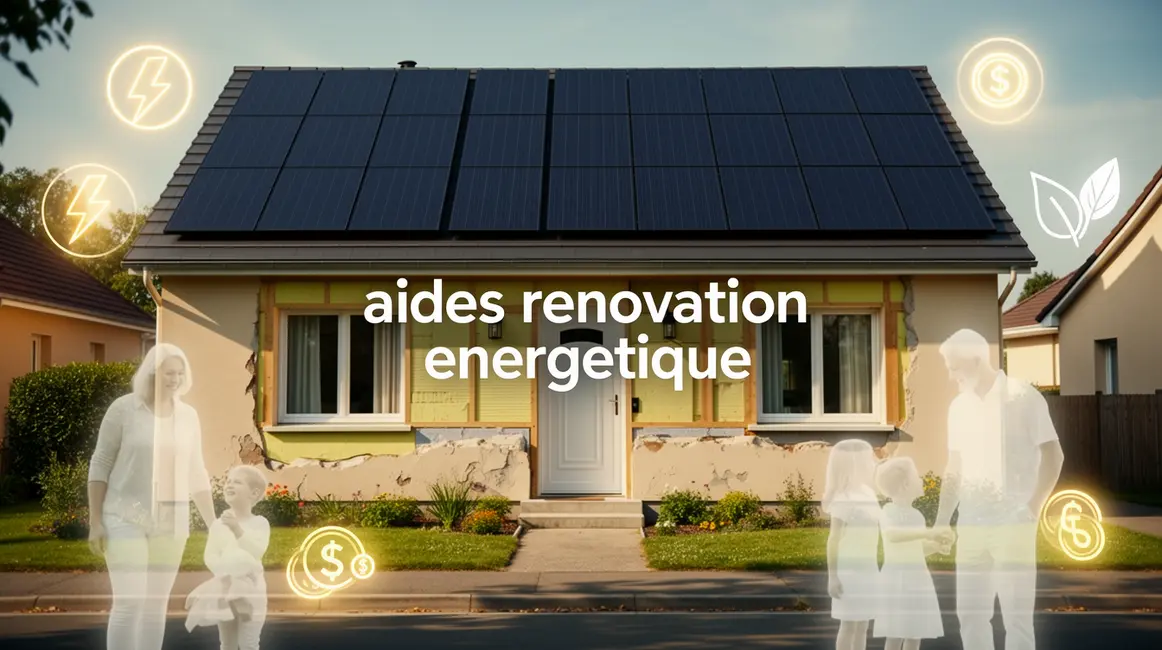 maison aides renovation energetique panneaux solaires economie