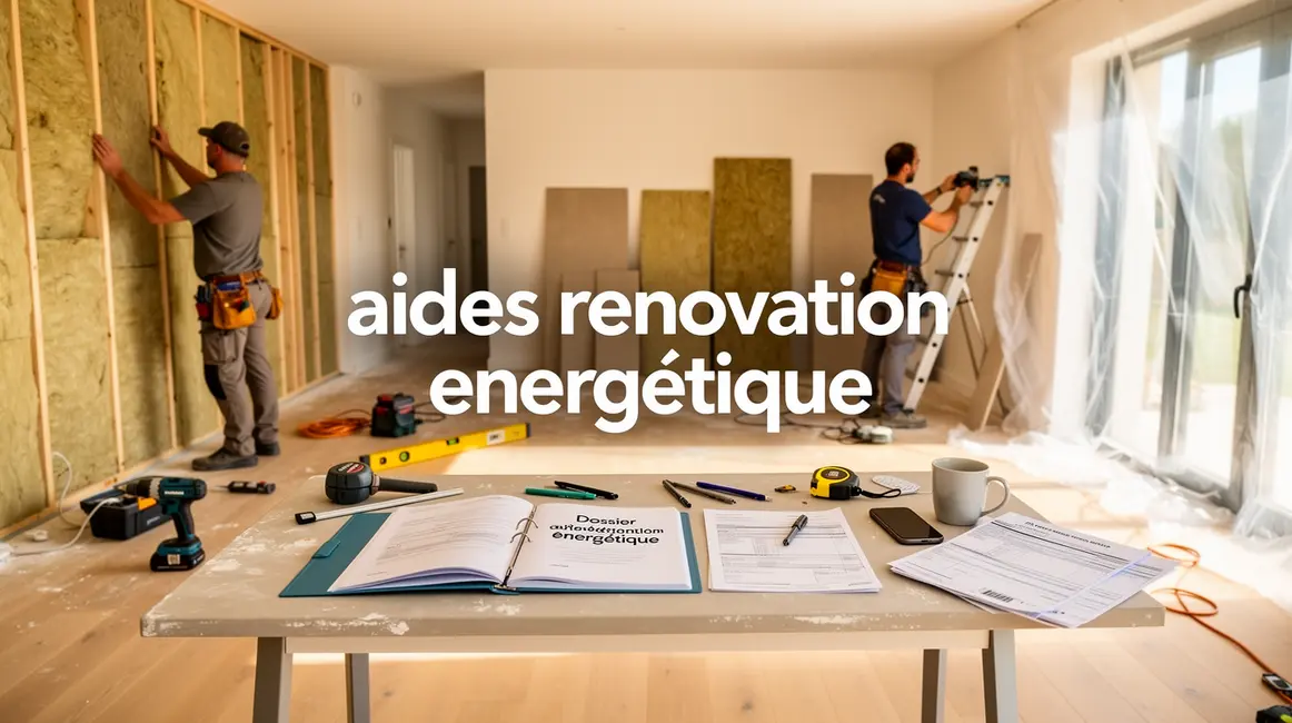 Travaux rénovation énergétique aides financements dossier administratif
