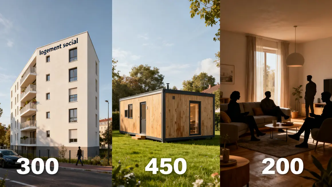 Logement social, maison modulaire, colocation solutions habitat indigne