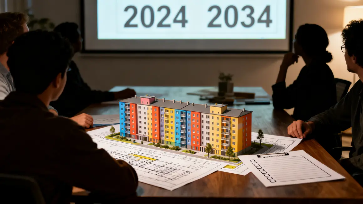 Réunion anticipation travaux copropriété planification