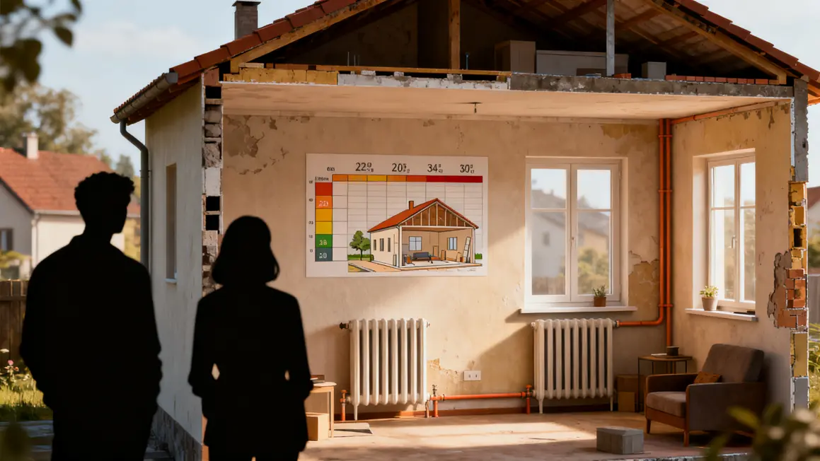 audit energetique coupe maison scenario travaux
