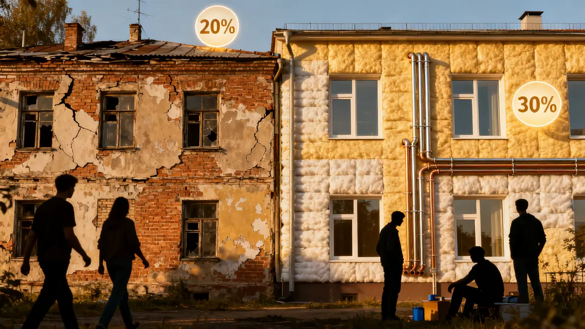 Immeubles rénové et vétuste rénovation copropriété économie énergie
