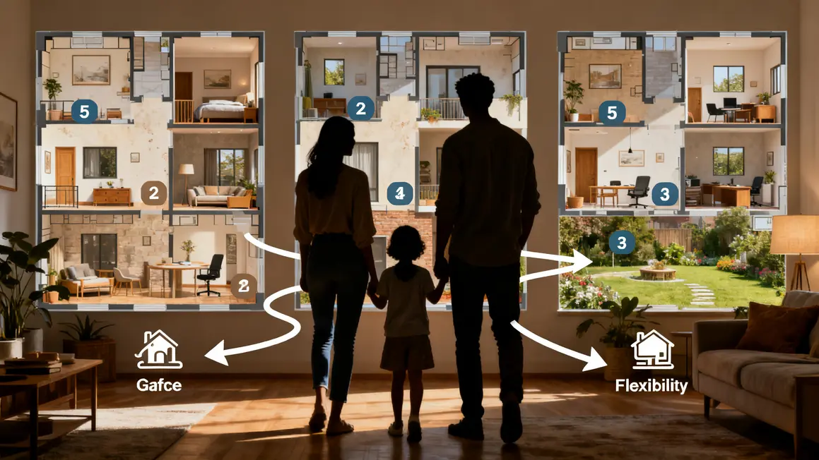 famille choix habitation besoins appartement