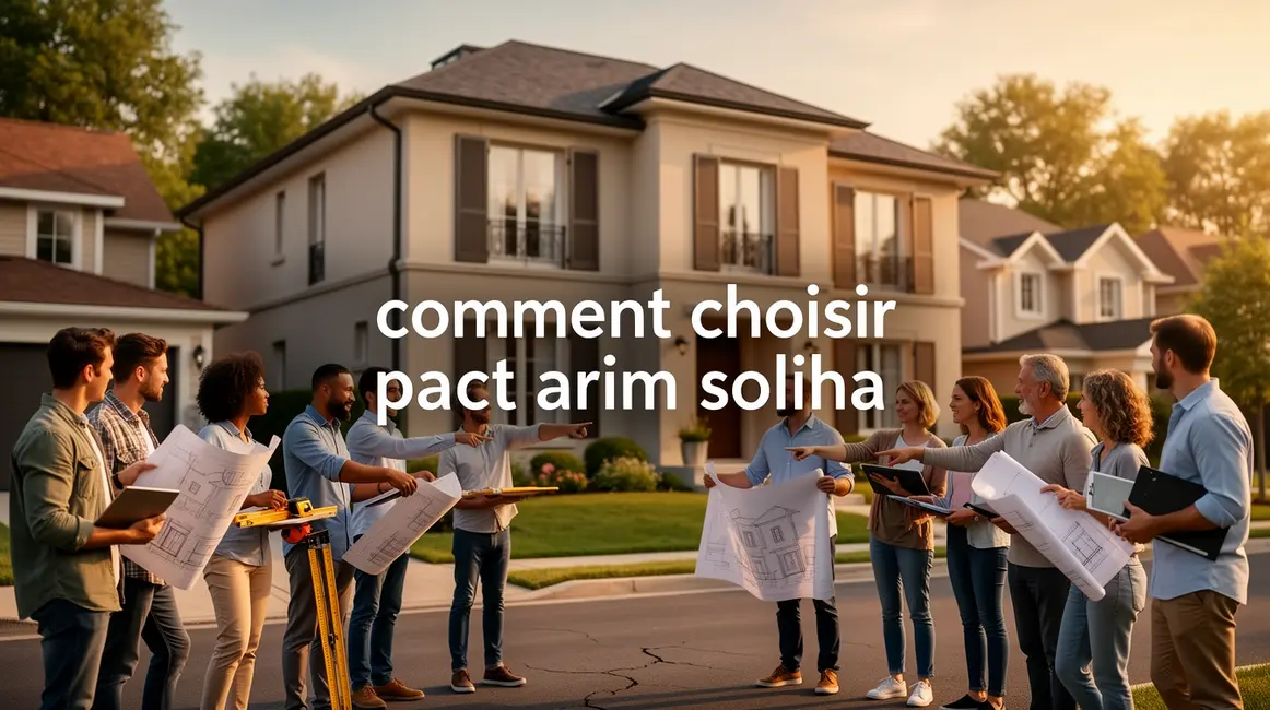 groupe personnes stylisées conseil habitat comment choisir Pact Arim Soliha