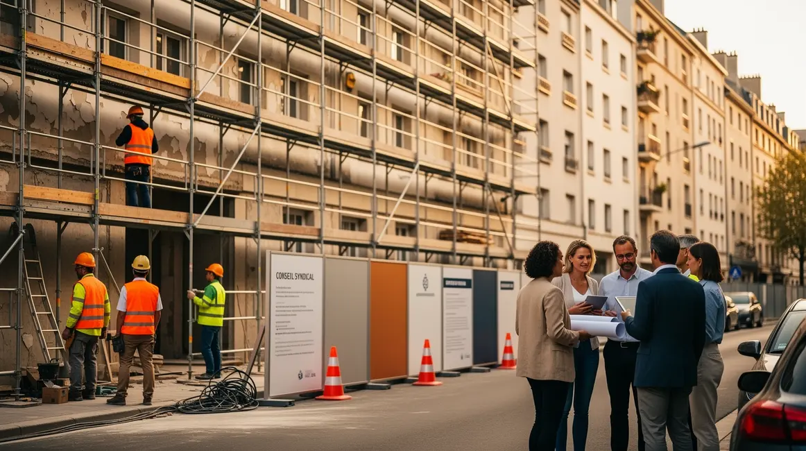 copropriete travaux immeuble renovation