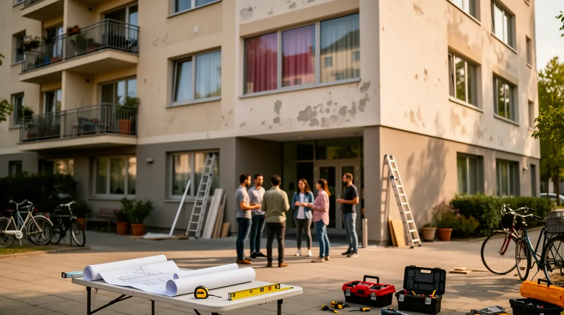 copropriete travaux immeuble collectif budget