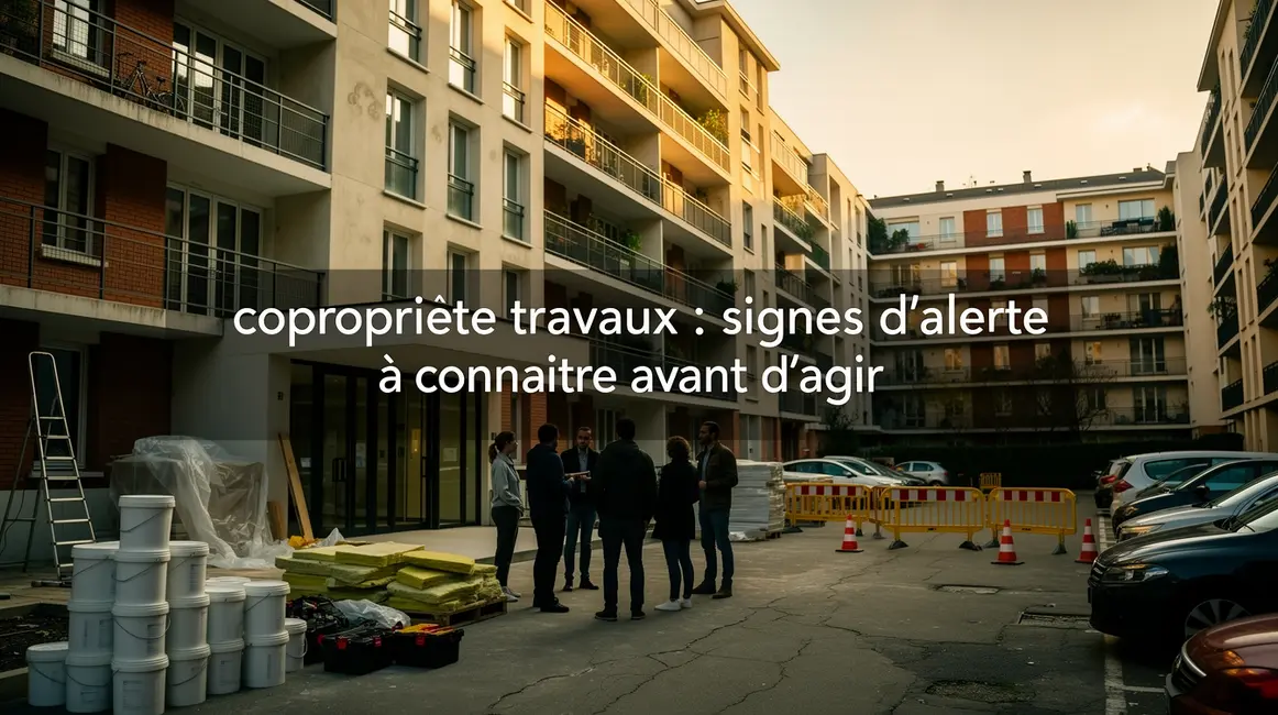 copropriete travaux signes alerte immeuble collectif