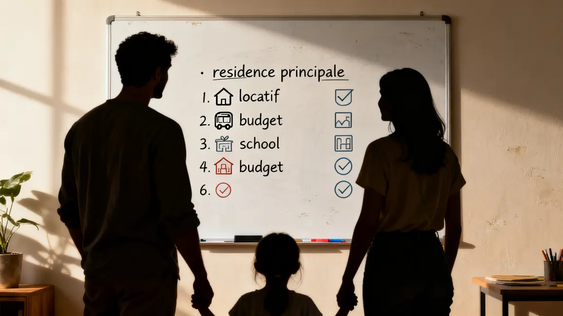 Famille tableau besoins budget options habitation