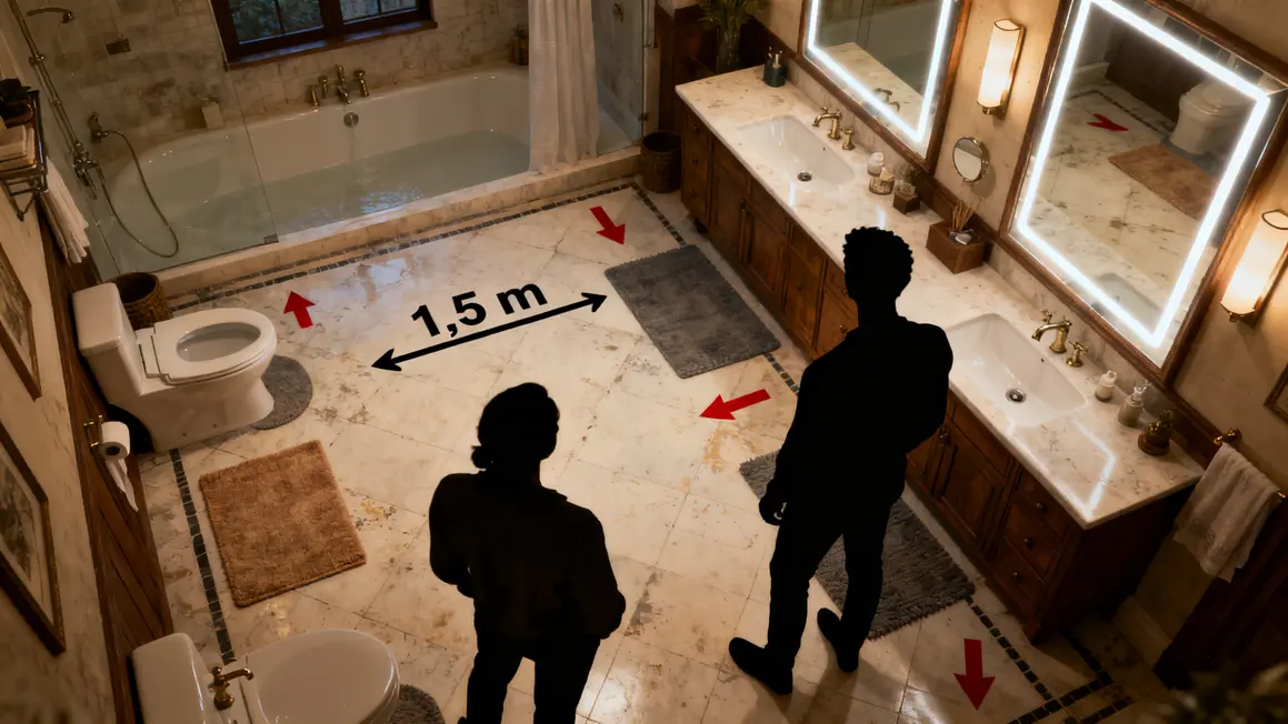 Diagnostic risques salle de bains, espaces adaptés
