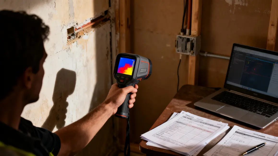 Technicien diagnostic thermique isolation logement