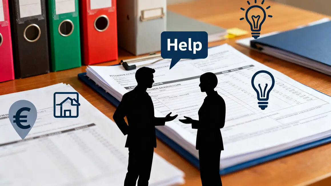 Documents aides renovation energetique chemises tableau conseiller