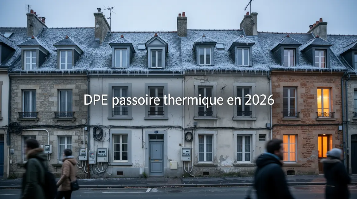 façade immeuble ancien DPE passoire thermique 2026