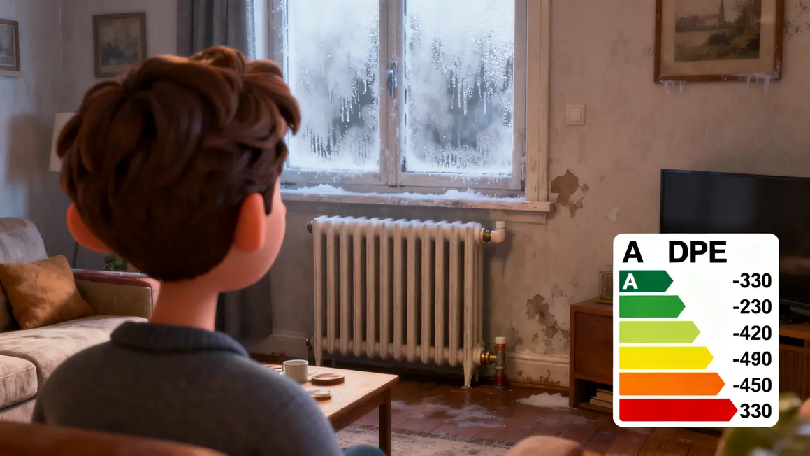 DPE passoire thermique diagnostic repérage logement