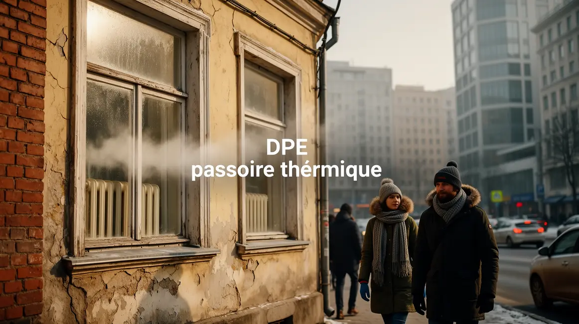 DPE passoire thermique maison ancienne hiver