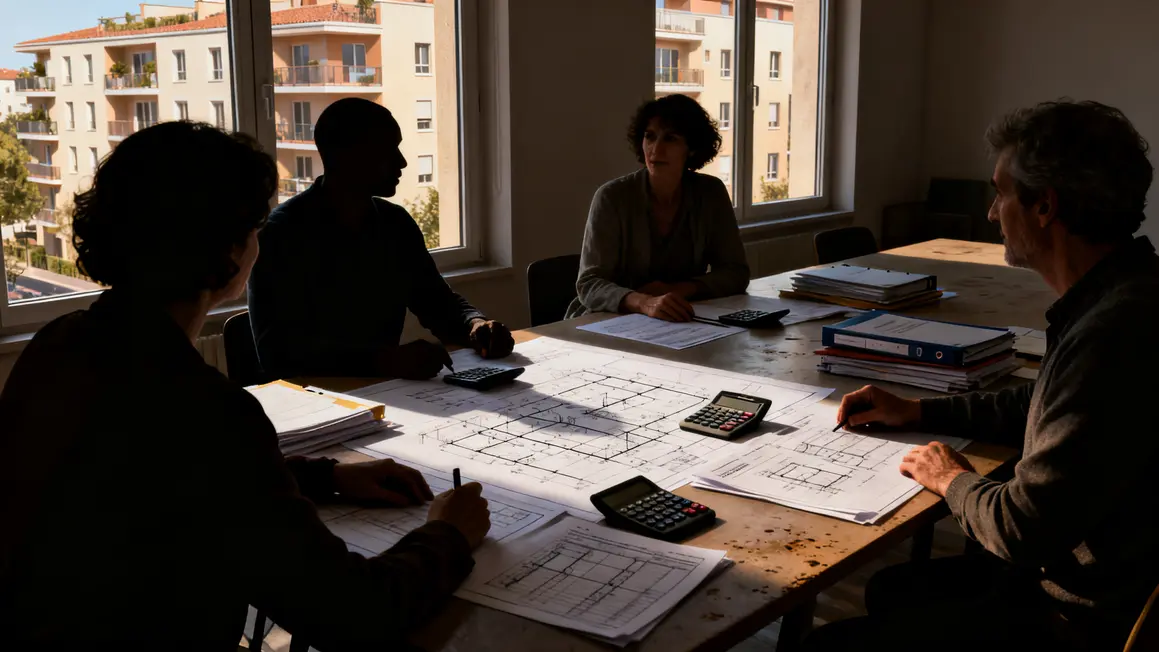 copropriétaires table plan tantiemes renovation