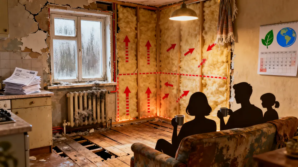 Maison mal isolée rénovation énergétique SEO 2026