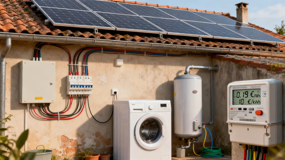 Schéma fonctionnement panneaux solaires économie 2026