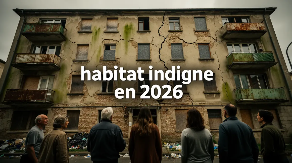 Immeuble ancien degrade habitants urgence sociale