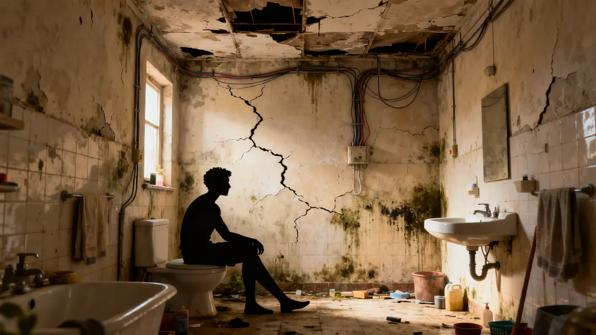 Salle de bain dégradée habitat indigne 2026