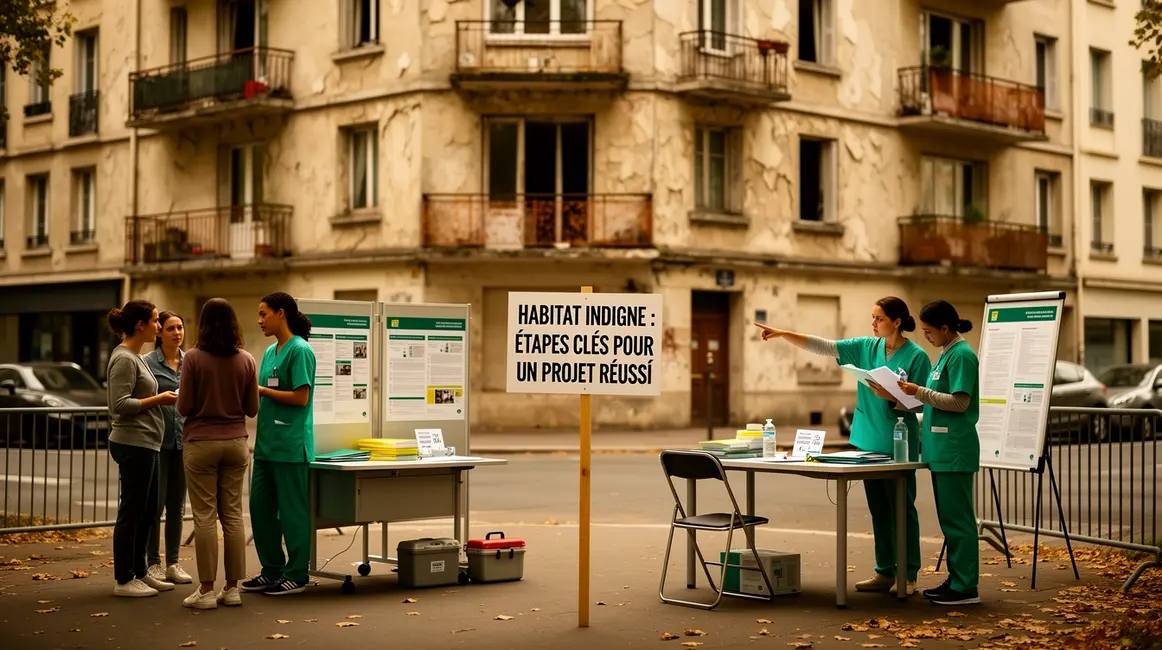 immeuble vetuste, travailleurs sociaux, aides, habitat indigne