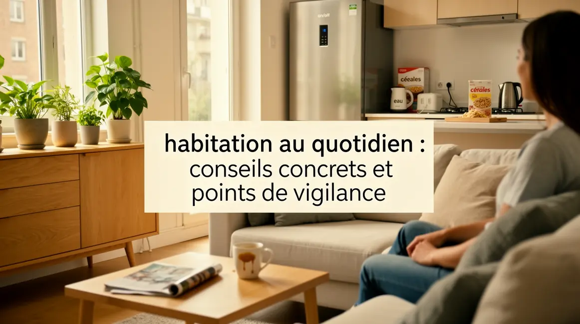 Logement moderne lumineux conseils concrets vigilance