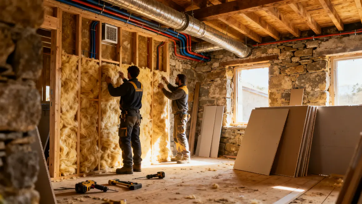 Travaux habitation renovation energetique isolation