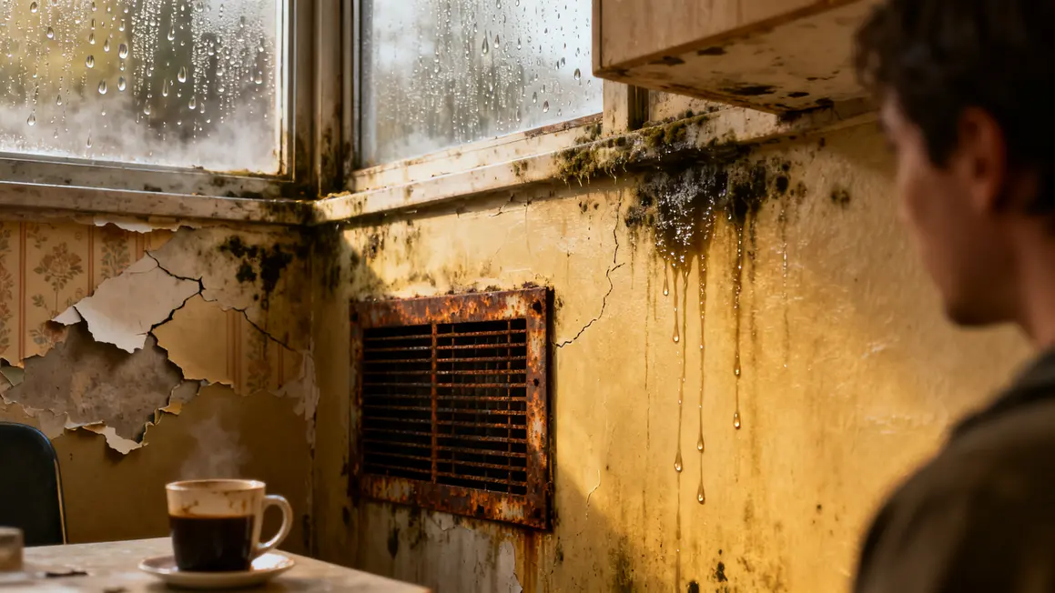 Moisissures humidité excessive ventilation défaillante logement