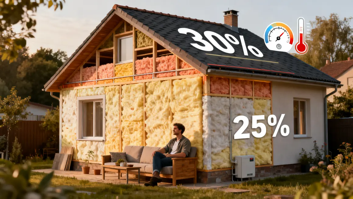 maison couches isolantes chiffres pertes thermiques