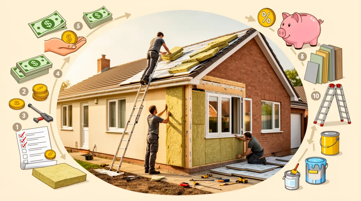 image isolation logement petit budget avec étapes et aides