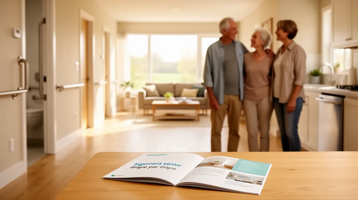 Intérieur accessible et guide logement senior