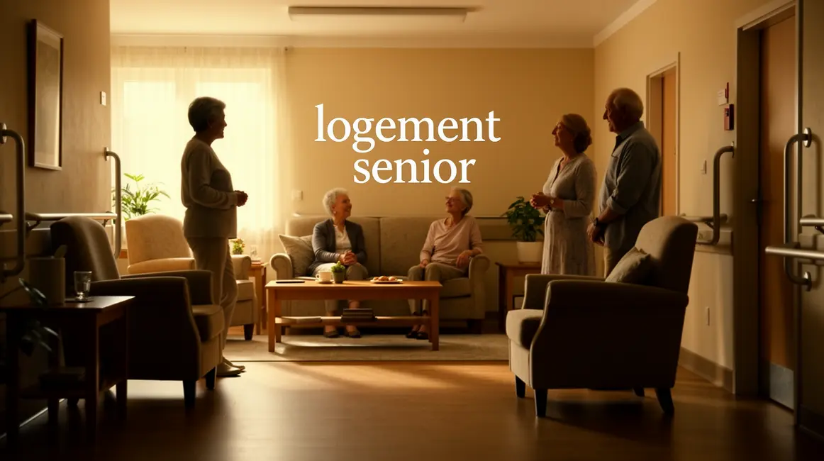 scène seniors meuble adapté barres d'appui logement senior