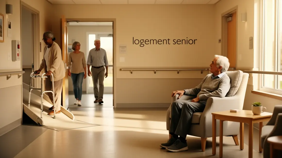 logement senior acces securise modulable