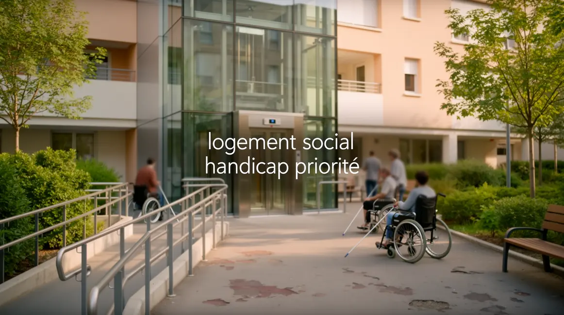 logement social handicap priorite accessibilite residence moderne