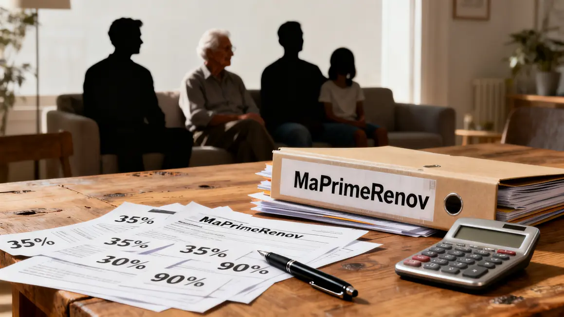 Dossiers MaPrimeRénov table, profils rénovation énergétique