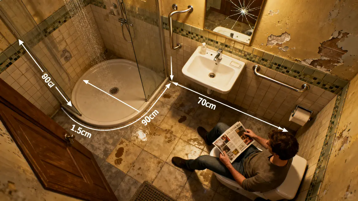 Normes accessibilité salle de bains adaptée dimensions