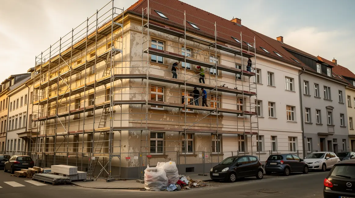renovation en copropriete immeuble collectif en travaux