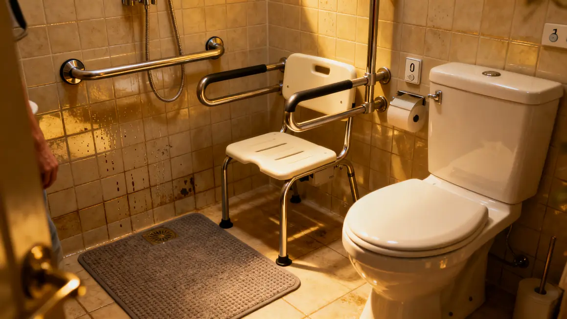Adaptation salle de bain sécurité senior