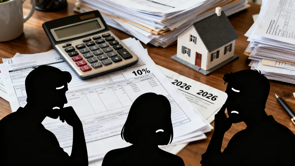 Calculatrice documents maison miniature pour cout projet habitation
