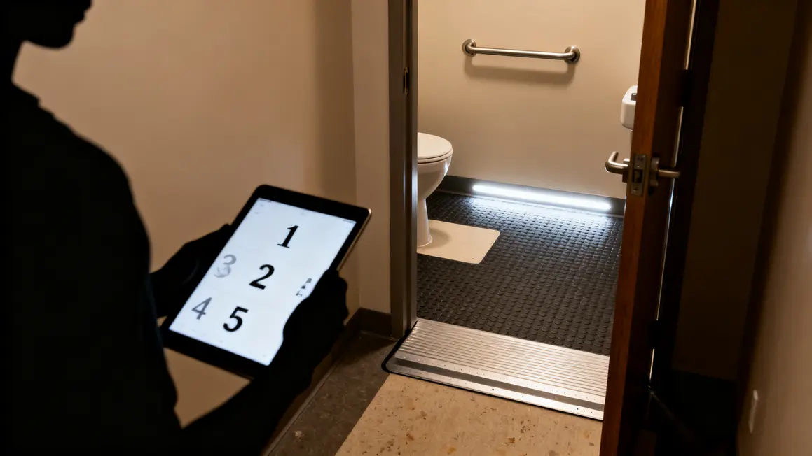 travaux accessibilite diagnostic checklist barre appui couloir salle bain