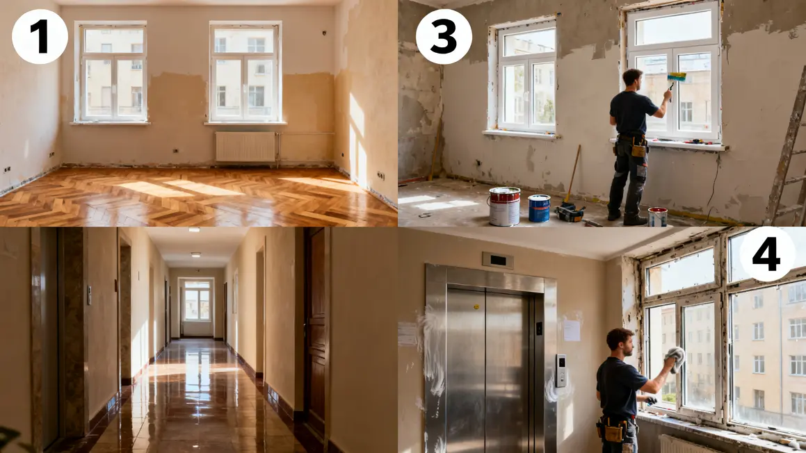 Montage travaux rénovation copropriété