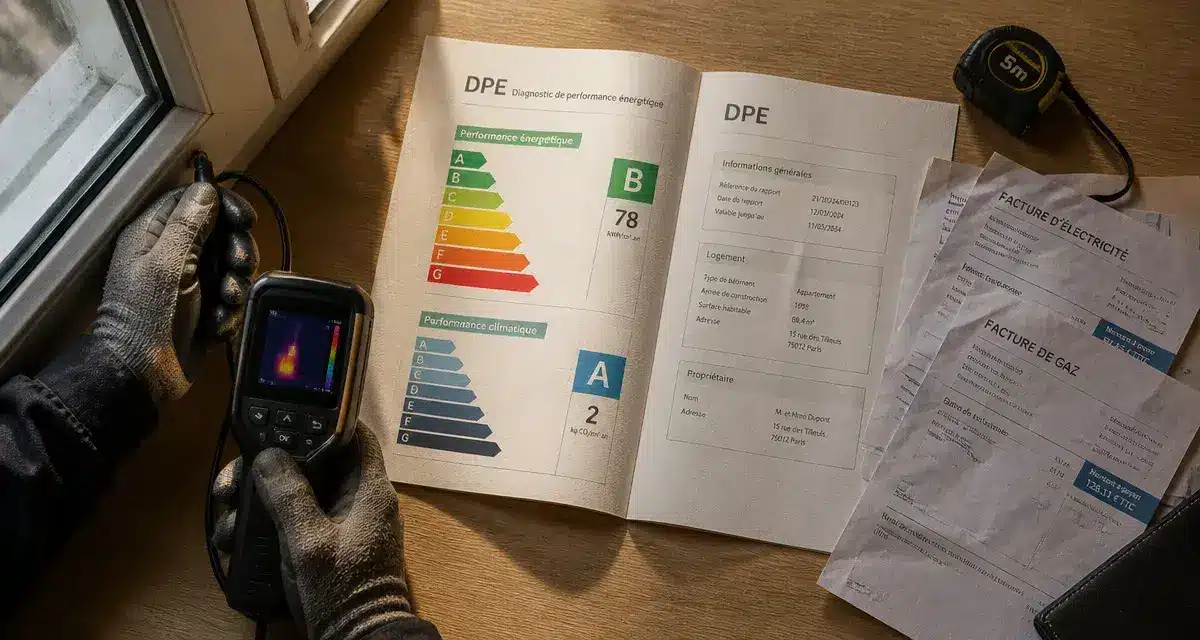 Comment se passe un DPE : documents, mesure et étiquette finale A-G
