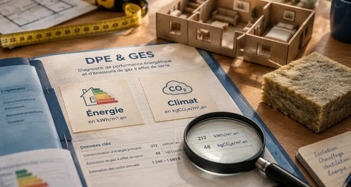 dpe et ges : deux étiquettes énergie et climat
