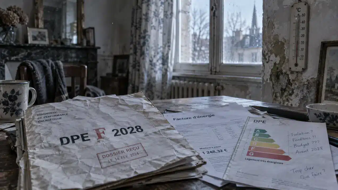 Logement classé f avec DPE F 2028 : gel des loyers et factures énergie