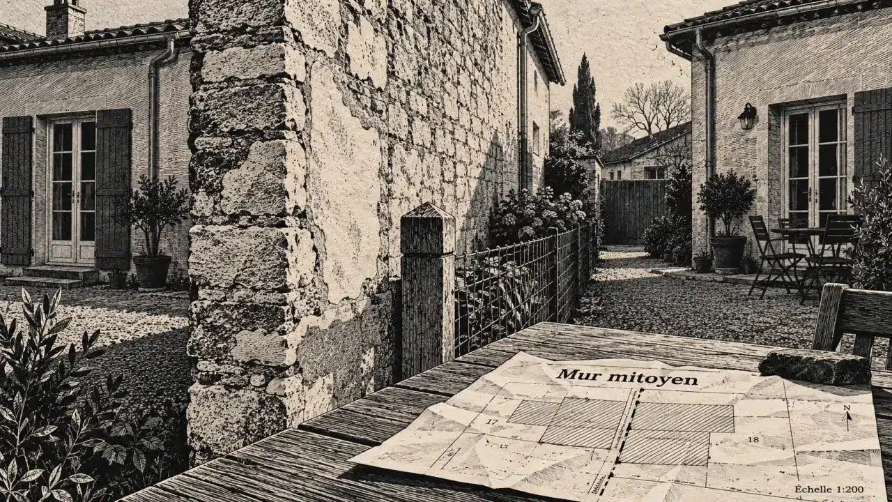 Mur mitoyenne maison : mur commun entre maisons, travaux et budget
